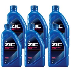 SK엔무브 지크 M5 2T 무연 1L 오토바이 스쿠터 예초기 기계톱 엔진톱 낚시배(2사이클 2행정), 6개