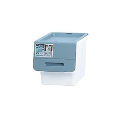 聯府 鄉村直取式整理箱30L 台灣製 收納箱 玩具箱, 1個, 藍