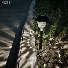 DFMEI 太陽能草坪燈 戶外庭院花園景觀投影燈, 光影白光:如圖
