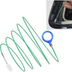 자동 선루프 배수구 청소 도구 세차 브러시 78인치 길이의 유연 청소기 파이프 청소용 슬림 하수구 앞유리2M, 2m