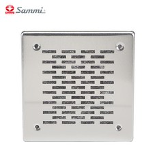 삼미 아파트 스피커 방송스피커 매립용 120mm 덮개 뚜껑 알루미늄 커버만