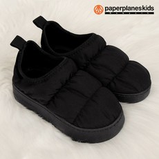 페이퍼플레인키즈 윈터 남아 여아 키즈 방한화 아동 털 운동화 유아 털신 겨울 패딩 슬립온 방한 신발 슈즈 어린이
