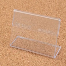 싸다월드컵 단면쇼케이스 높이30mm 3종 택1 메뉴스탠드, 70x30mm