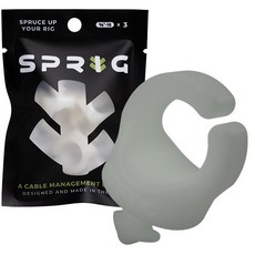 【上洛】SPRIG 3/8"-16 整線扣 - (三入/包) 線材管理 線材收納, 夜光綠,3/8"-16 (3入/包), 1個