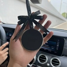 祖馬龍車載香薰禮盒香氛香水出風圓餅掛件香掛小蒼蘭青檸羅勒車飾, 1個, 青檸羅勒與柑橘（帶塑封