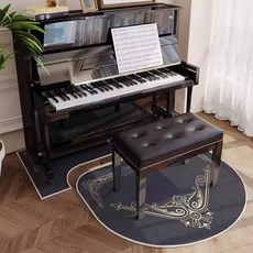 피아노 방진매트 방음매트 카페트 논슬립 흡음 패드, C, 1개