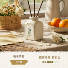 XMXZH 無火香氛 南法風情, 1件, 50L, 白花調 梔子情書