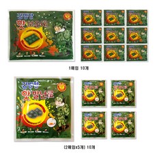 김병장 핫팩 핫보온대(150g) 핫손난로 핫발난로, 보온대10개+발난로10개, 6세트