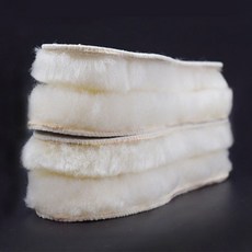 양털 깔창 신발용 부츠 운동화 교체형 통가죽 재단 펠트 소재 5사이즈, 240