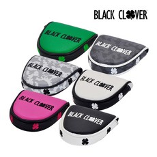 블랙클로버 럭키 말렛 퍼터 헤드커버, 그레이카모