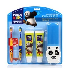 LG 兒童功夫熊貓造型牙刷組, 1組