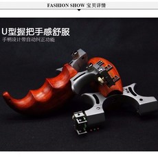不銹鋼鎖鳳6代快壓扁皮彈弓器，競技休閒射擊專用，堅固耐用，操作簡便, 1個, 裸弓（賠錢衝銷量）,不銹鋼材質