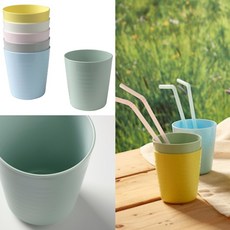 이케아 칼라스 플라스틱컵 6개 1세트