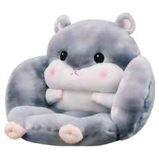 倉鼠保暖護腰連體坐墊