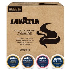 Lavazza Favorites Collection 커피 캡슐 64개입 라이트 미디엄 로스