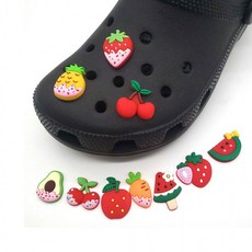 신발 실내화 악세사리 파츠세트 과일10종세트