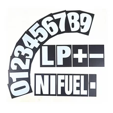알루미늄 오토바이 경주 구덩이 보드 프레임 및 37PCS 번호 키트 모터스포츠 3색상, 04 Frame with White No