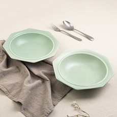 시라쿠스 네이처 팔각볼 24cm 2개세트, 그레이