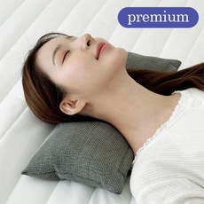 집앤콕 거북목 일자목 낮잠 경추베개, 비즈폼 피그먼트차콜, 1개 비즈폼 피그먼트차콜, 1개