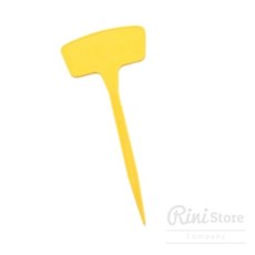 RNI 칼라 T형 화분 식물 나무 이름표 36cm 나무표찰, 파랑