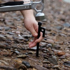 우깡몰 텐트 지주핀 단조팩 40cm 단조펙