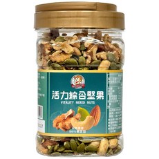 台灣小糧口 活力綜合堅果, 330g, 1個