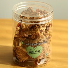 청크 그래놀라 수제 시리얼 임산부 비건 쿠키 간식 통곡물 오트밀, 1개, 120g