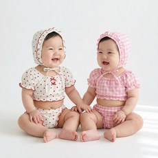 로이앤한나 예쁘니 여아 여자아기 유아 비키니 수영복 수영모자 세트 돌 1세 2세 3세 4세 5세 6세