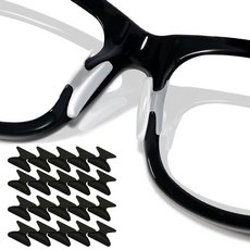 픽커리 안경 선글라스 고정 미끄럼방지 실리콘 코받침 노즈 패드 20개