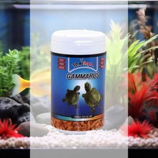 거북이용 건조새우 사료 25g 보관쉬운 수족관 분양 어항 물질용품 가정용