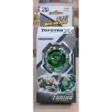 TOPGYRO X 陀螺 高速旋轉 競技對戰玩具, 綠, 1個