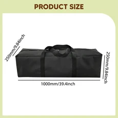옥스포드 천 캠핑 장비 보관 가방 대용량 접이식 텐트 지지대 보관 케이스 야외 캠핑 정리함, 07 100x25x25cm