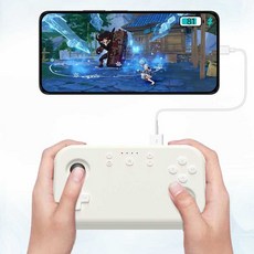 게임패드 조이스틱 보조배터리내장 10000mAh 생일선물, 1개, 화이트 유스 에디션 (5000mAh)