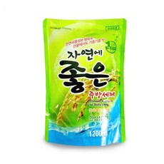 주방세제 자연세제 세제 자연주방세제 환경친화세정 1.2kg, 1개, 1ml