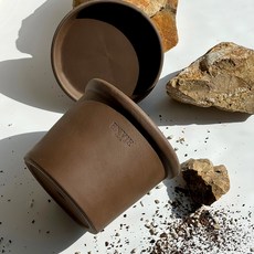 앙비까사 라운드 토분, 브라운, 1개