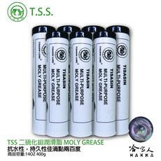 TSS 二硫化鉬潤滑脂 鋰基MOS2黃油 用於軸承與怪手, 1個, 10條入