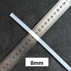 넓은 플라스틱 보닝 결혼식 웨빙 재봉 신부 재봉용, 1개, 화이트 8 x 2mm 10m