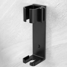 욕실 무타공 간편설치 2사이즈 수납함 고데기 거치대 드라이기 모두팜, 실버/36mm