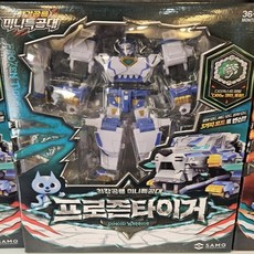 미니특공대 최강공룡 시즌7 프로즌타이거 로봇장난감, 화이트, 1개