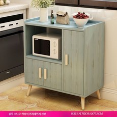 전자레인지 테이블 수납장 레인지대 탕비실 렌지대 사무실, E. 전자레인지 수납장-파인우드 색상