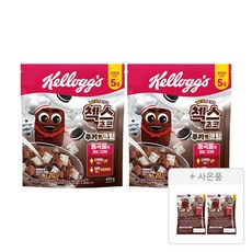 켈로그 첵스초코 쿠키앤크림 420g 2개 + 증정(첵스초코 쿠키앤크림 30g 2개)
