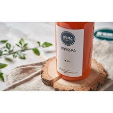 제주구좌당근주스 당근 100% 착즙 주스, 5개, 500ml