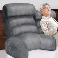 등쿠션 삼각 침대베개 헤드 롱베개 소파 등받이 좌식, 1개, AJ. KNew 2nd Generation. 우아한 짙