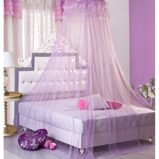 리빙겟 원형 레이스 캐노피 모기장, 퍼플