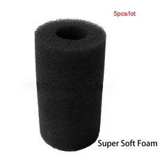 5pcs 폼 스폰지 필터 입구 슬리브 메쉬 새우 그물 특수 새우 실린더 필터 유입 입구 수족관 액세서리 보호, 01 as picture, 03 Inner Dia. 15mm