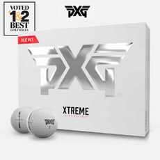 PXG 익스트림 투어 X 골프공 3피스 12구 2026, 화이트, 화이트, 1개, 12개입 화이트, 화이트, 1개, 12개입