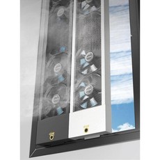 창문 창틀 조절 팬 환기 무타공 배기 길이 창문형 환풍기