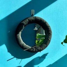 오르미 애쉬미러 인테리어 쿠션거울 벽거울 화장 아크릴 탁상거울, ORM-CM(리치블랙)