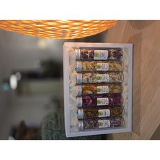 솔채 수제꽃차 청송 무농약 식용꽃 블렌딩 티 7종, 1세트, 60미리 7입
