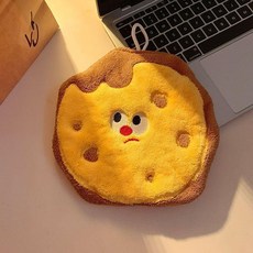 可愛掛式擦手巾 漢堡小熊 速乾吸水 加厚抹布 廚房衛生間兒童卡通, 1個, 黃油曲奇防臭耐髒品質, N/A
